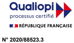 Qualiopi, processus certifié — République française — certificat n° 2020/88523.3